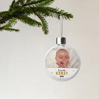 YourSurprise Baby kerstbal - Transparant (2 stuks)