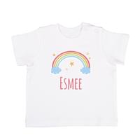 YourSurprise Baby T-shirt - Korte mouw - Wit - 50/56