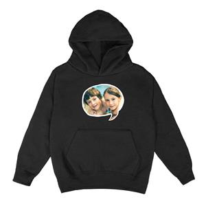 YourSurprise Hoodie - Kids - Zwart - 12jaar