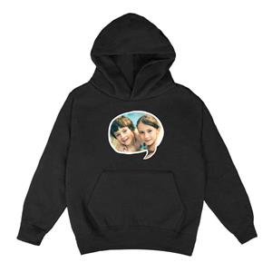 Hoodie - Kinder - Schwarz - 8Jahre