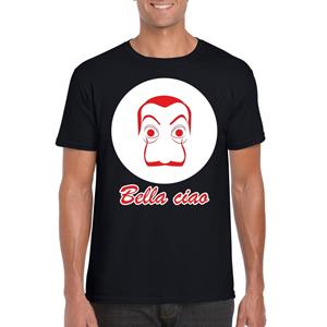 Zwart Salvador Dali t-shirt voor heren