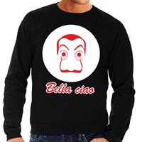 Zwarte Salvador Dali sweater voor heren