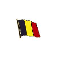 2x Landen colbert pin vlag Belgie Multi