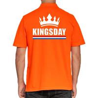 Shoppartners Koningsdag poloshirt Kingsday oranje voor heren