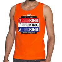 Shoppartners Oranje Kingsday If you like tanktop / mouwloos shirt voor heren