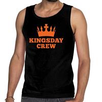 Shoppartners Zwart Kingsday crew tanktop / mouwloos shirt voor Zwart