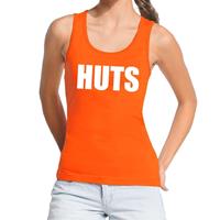 Shoppartners Oranje Huts tanktop / mouwloos shirt dames Oranje