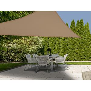 Ambiance Schaduwdoek driehoek 3.6m x 3.6m x 3.6m - zand