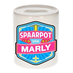 Kinder spaarpot voor Marly - keramiek - naam spaarpotten