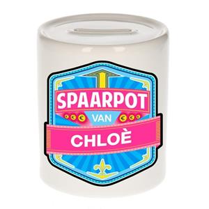 Kinder spaarpot voor Chlo? - keramiek - naam spaarpotten