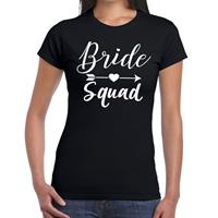 Shoppartners Bride Squad Cupido t-shirt zwart dames Zwart