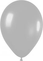 Ballonnen zilver 25cm 10 stuks