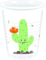 Procos Partybecher Cactus 200 ml, 8 Stück