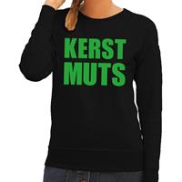 Shoppartners Foute kersttrui Kerst Muts zwart voor dames