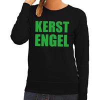 Shoppartners Foute kersttrui Kerst Engel zwart voor dames