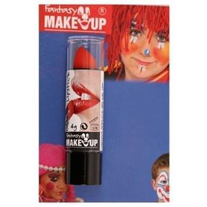 Halloween/horror mat rode lippenstift/lipstick Wit