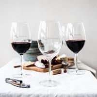 YourSurprise Rood wijnglas - set van 4