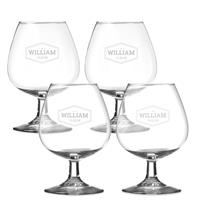 YourSurprise Cognacglas - 4 stuks
