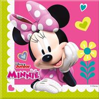Disney 40x Minnie Mouse themafeest servetten 33 x 33 cm papier Multi