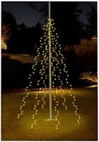 DecorativeLighting Vlaggenmast Verlichting 360Led kerstboom vorm voor vlaggenmast van 8 meter hoog of langer
