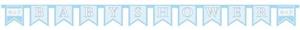 Letterslinger babyshower jongen
