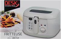 Deski Fritteuse 2,5 Liter 1800 Watt | weiß | 613-400470