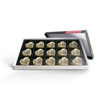 Bonbon hart praliné - 15 stuks