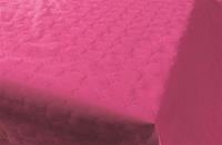 Damastpapier tafelkleed roze rol 8mx118cm