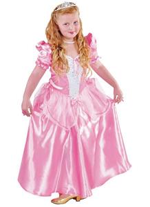 Prinsessen jurk roze.