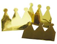 Haza Witbaard Crowns Gold Metallic 6 pcs.