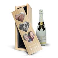 YourSurprise Champagne in bedrukte kist - Moët & Chandon Ice Imperial (750ml)