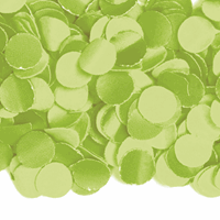 Luxe limegroene confetti 2 kilo Groen
