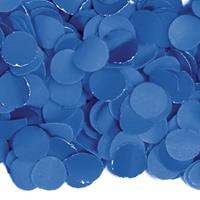 Luxe blauwe confetti 3 kilo Blauw