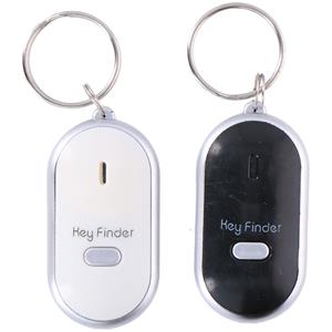 2x Terugfluitende sleutelhanger Multi