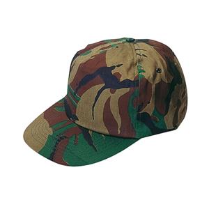 2x Stuks leger caps/petten met camouflage print Groen
