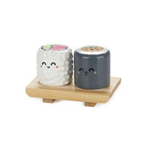 Kawaii sushi peper- en zoutstel