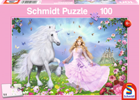 Schmidt Spiele Prinzessin der Einhörner, 100 Teile