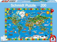 Schmidt Spiele Deine bunte Erde (Kinderpuzzle)