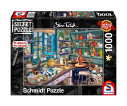 Schmidt Spiele Schmidt 59656 - Steve Read, Künstler-Atelier, Secret-Puzzle,