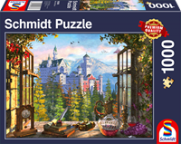 Schmidt Spiele Blick aufs Märchenschloss (Puzzle)