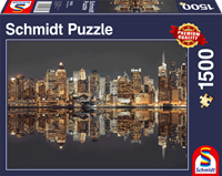 Schmidt Spiele New York Skyline bei Nacht (Puzzle)