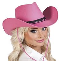 Cowboyhoed Texas roze