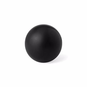 3x stuks zwarte anti stressballen 6 cm Zwart