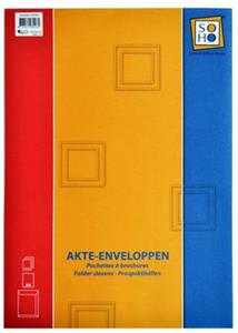 envelop Akte A4 papier 21 x 29,7 cm wit 10 stuks