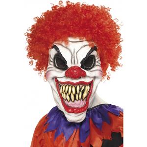 Scary Clown Mask Foam Latex