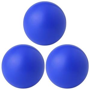 8x stuks blauwe anti stressballen van 6 cm Blauw