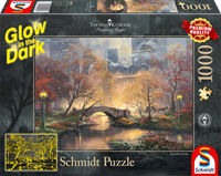 Schmidt Spiele Central Park im Herbst, Glow in the Dark (Puzzle)