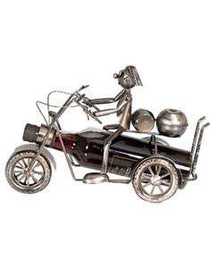 Wijnfleshouder Motorrijder