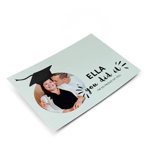 YourSurprise Geslaagd ansichtkaart met foto