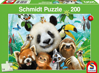 Schmidt Spiele Puzzle 200 Teile Einfach tierisch!